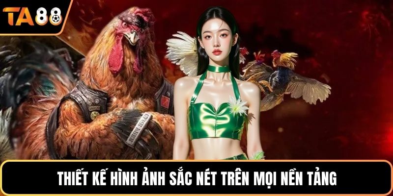 Thiết kế hình ảnh sắc nét trên mọi nền tảng